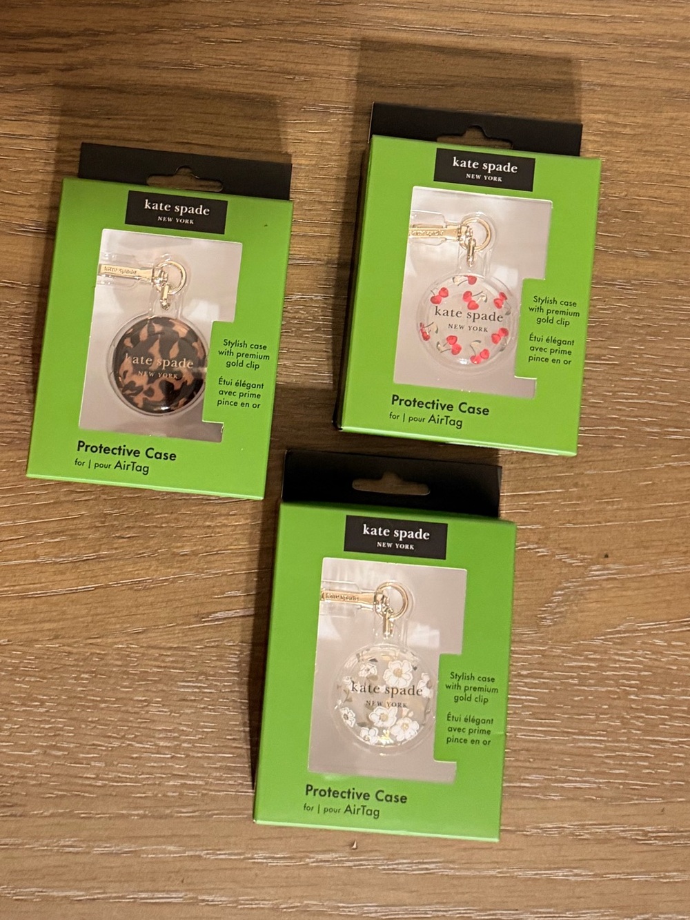 kate spade Decorative Bag Charms AirTag Protective Cases